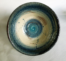 turquoise centred bowl